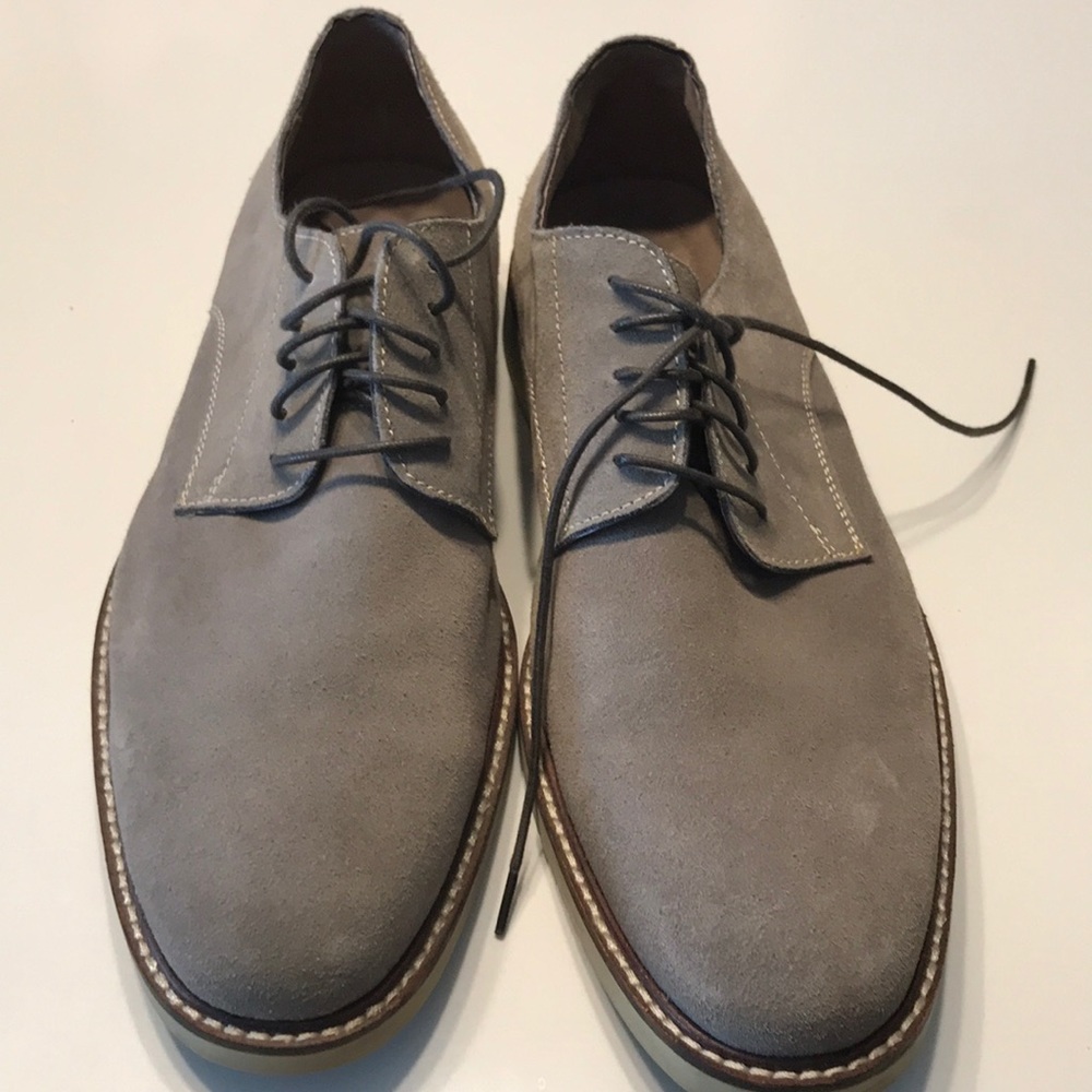 Banana republic mens suede oxford shoes